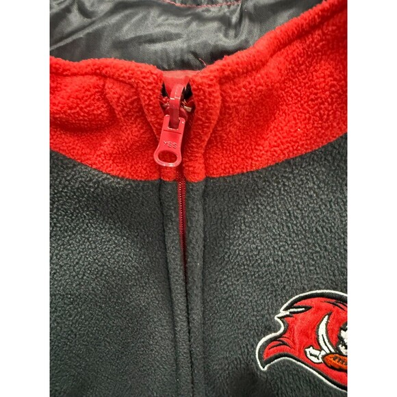 TAMPA BAY BUCS Reversible Fleece/Nylon JACKET Officially Licensed Mens Size XXL - Picture 2 of 12